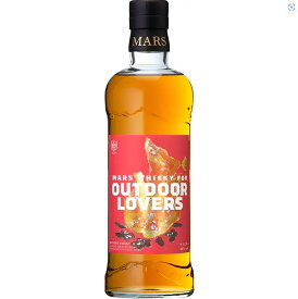 マルス アウトドアラバーズ700ml / 46％マルス 駒ヶ岳 ピーテッド ジャパニーズ ウイスキー 本坊酒造 父の日 箱無 スモーキー 岩井