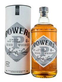 パワーズ・ジョンレーン12年シングルポットスチル700ml / 46%アイリッシュウイスキー、ミドルトン、ジェムソン、レッドブレスト、グリーンスポット、イエロースポット、ブッシュミルズ、ティーリング