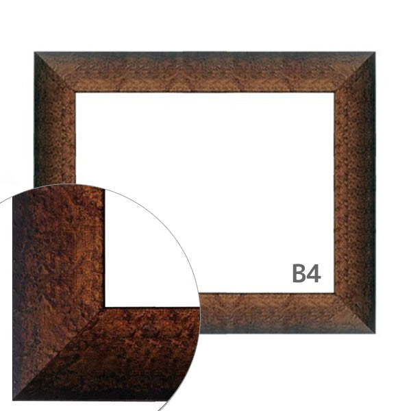 額縁eカスタムセット標準仕様 14-6067 作品厚約1mm～約3mm、シンプルな金色のポスターフレーム B4のサムネイル