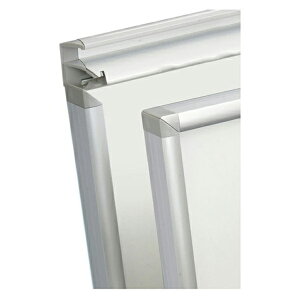 A0 ラクパネR シンプルなポスターフレーム 豊富なサイズ 要法人名 (選べるフレームカラー)ラクパネR 額縁 ガクブチ ふち 薄い プロ仕様 フレーム ワク POP パネル 一般的な パカパカ がくぶ