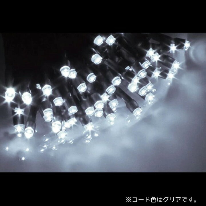 楽天市場】プレミアムスリム LEDストリングライト コードクリア ALPS 