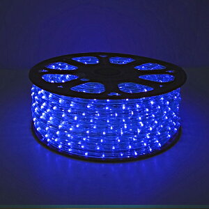 LED ���[�v���C�g 40m�� �u���[ ALRL-40B IP65VSN �h�J�d�l 100V �y�v�݌Ɋm�F�z