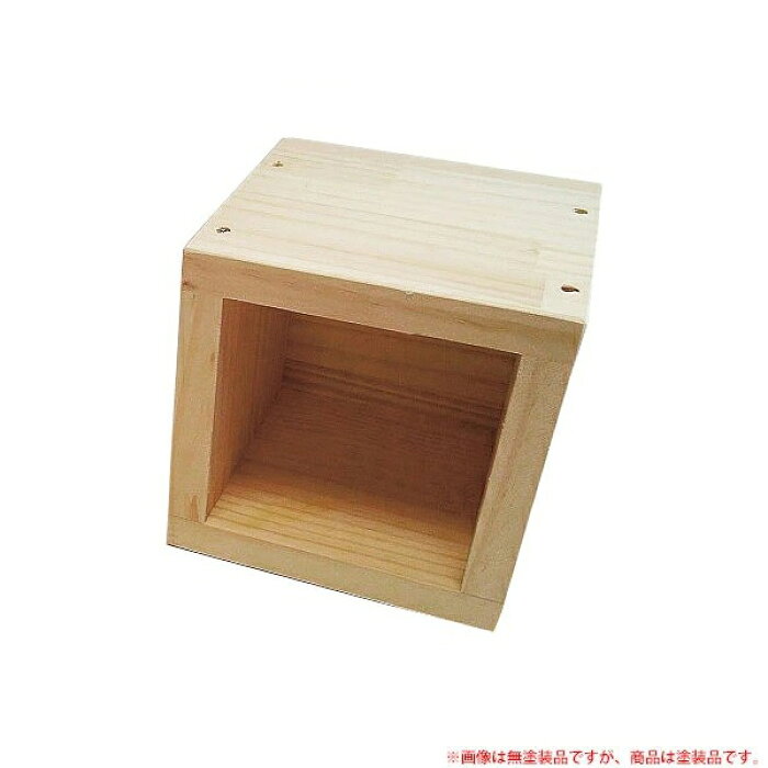 楽天市場 ブロック木箱 L 塗装品 木製 陳列 ディスプレイ ボックス 要法人名 選べるカラー 賑わいマーケット 楽天市場店