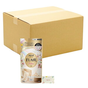 花王 ハミングフレア リラックス ムスク&ミューゲ 柔軟剤 つめかえ用 350ml + Kunutonnオリジナルロゴ入りe おまけ付