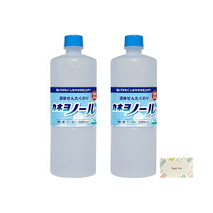 カネヨ石鹸 カネヨ ノール ボトル 液体せんたくのり 750ml + Kunutonnオリジナルロゴ入りe おまけ付