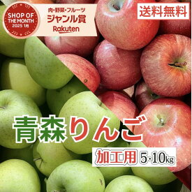 青森県産 加工用 りんご 5kg 10kg 送料無料 激安 品種おまかせ 産地直送 訳ありりんご