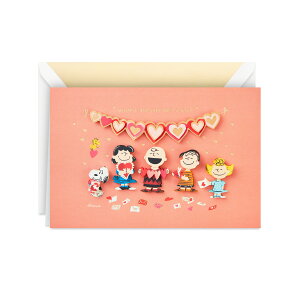 The Peanuts(R) Gang Happy Valentine's Day Card Xk[s[ s[ibc̒Ԃ s[ibcEMO o^Cf[J[h