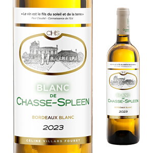BLANC DE CHASSE-SPLEEN 2023(�u�����E�h�E�V���X�E�X�v���[�� 2023) �����C�� 750ml �{���h�[ ���[���X