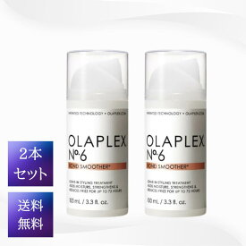 【お得な2本セット♪】オラプレックス No.6 ボンドスムーサー 100mL 送料無料 正規品 【2本】オラプ No.6