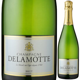 ドゥラモット ブリュット 750ml 白 辛口 泡 Delamotte Brut シャンパン スパークリングワイン シャンパーニュ フランス【送料無料※一部地域は除く】