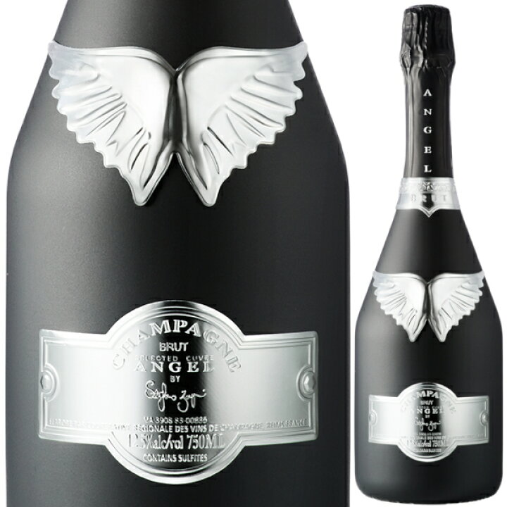 楽天市場】エンジェル シャンパーニュ NV ブリュット ブラック 750ml  
