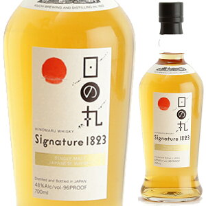 ؓ  ̊ ECXL[ VOl`[ 1823 700ml 48% VOg Wpj[Y ECXL[ 錧 { HINOMARU WHISKY Signature 1823 JAPANESE WHISKYyꕔn͏z