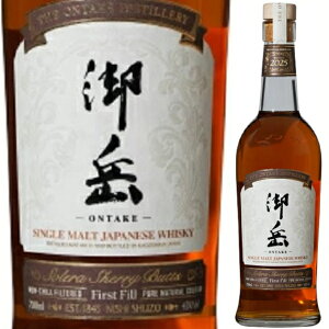 2025  x x 43% 700ml VOg ECXL[ Wpj[Y ONTAKE JAPANESE SINGLE MALT WHISKY  {yꕔn͏z