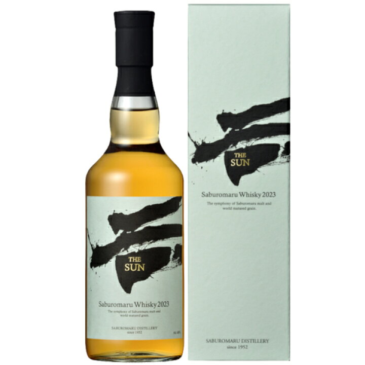 楽天市場】若鶴酒造 三郎丸蒸溜所 THE SUN Saburomaru Whisky 2023 48 