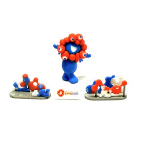 ミャクミャク フィギュア 1/150 WAKU-WAKU｜大阪・関西万博 ジオラマ Nゲージ対応 彩色済 台座付き【公式ライセンス商品】EXPO2025 「WAKU-WAKU」