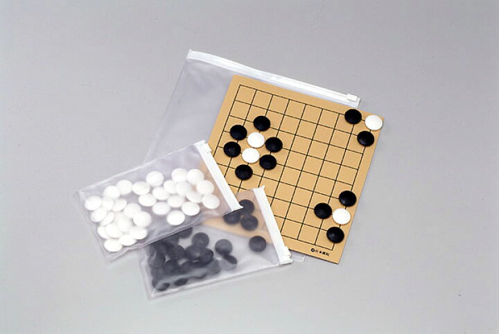 楽天市場】まずは9路盤の碁盤と碁石のセットから！ 入門者にぴったりの９路盤セット(裏7路盤） : 日本棋院オンライン囲碁ショップ