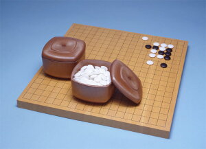 囲碁 碁盤と碁石のお得なセット アガチスさし込み盤セット