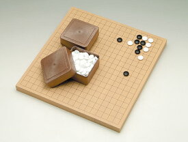 囲碁 碁盤と碁石のお得なセット アガチス一寸接盤セット