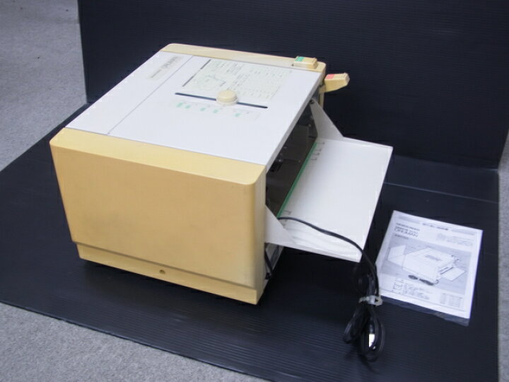 楽天市場】(中古品・整備済み)シルバー精工 日焼け有 紙折り機 MA50 