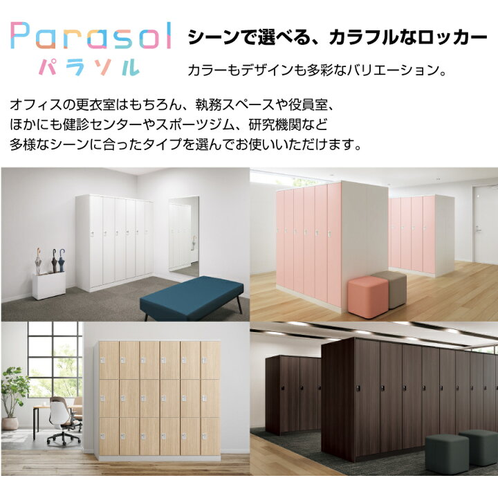 楽天市場】NAIKI ナイキ GL型ロッカー Parasol GL4SD ダイヤル錠 