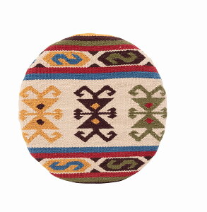 東谷 キリム シートクッション FAB-003C|シンプル 雑貨 おしゃれ 事務用品 トップジャパン|