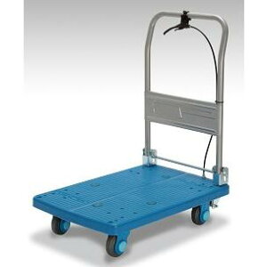 【車上渡し】カナツー 台車 ハンドストッパーシリーズ ストッパー付き PLA250-DX-HS (420-00510) (重量:11.3kg) | kanatsu 台車 手押し台車 荷車 キャリーカート 運搬台車 軽量 静音 オフィス用 家庭用 引