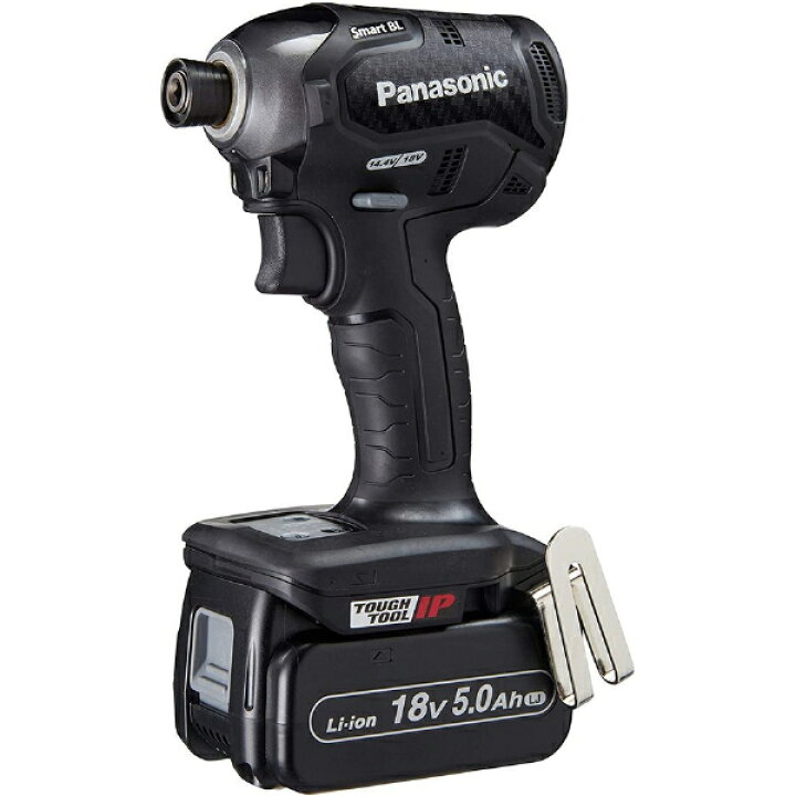 楽天市場】パナソニック 充電インパクトドライバー 黒 (電池パック  