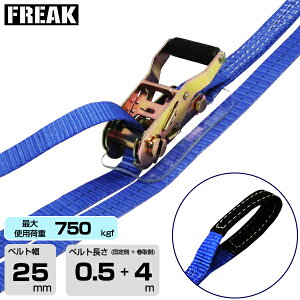 FREAK bVOxg AC750kgf 25mm×0.5+4m (75106) | t[N gbN ݋ XOxg ݌ d@xg N[ oh ʊ| ז݂グ ^ ݂グ グ x