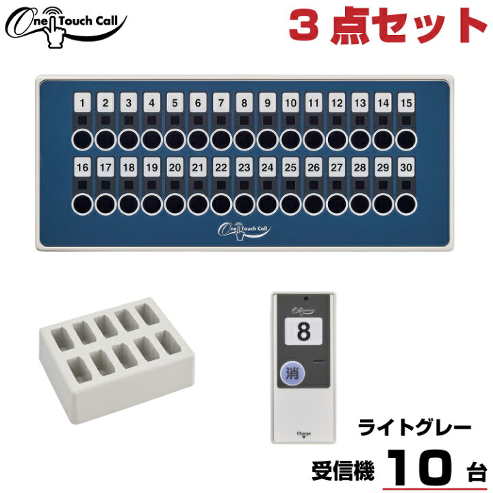 楽天市場】【セット商品】ワンタッチコール 基本3点セット WTR(送信機 