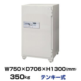 【車上渡し】テンキー式 耐火金庫 エーコー EIKO 703EKG 重量350kg 耐火時間1時間 /テンキー＋鍵(シリンダーキー)タイプ | 金庫 おしゃれ 耐火 大型金庫 業務用金庫 貴重品 大型 オフィス用品 店舗用 暗証番号 電子金庫 セーフティボックス 防犯 収納 ボックス 保管庫 |