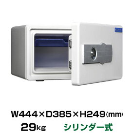 予約受付(5月中旬入荷予定) 【軒先渡し】1キー式 耐火金庫 ダイヤセーフ DS23-K1 準耐火時間1時間 重量29kg /鍵(シリンダーキー)タイプ | ホテル・プライベートセーフ 金庫 おしゃれ ホテルセーフ 業務用 保管庫 貴重品 トップジャパン 家庭用 家庭用金庫 収納 ボックス |