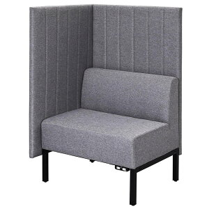 �A�[���E�G�t�E���}�J�� �J�b�R �t�@�u���b�N�\�t�@ W760×H1230 ���C�g�O���[ �Б��p�l���^�C�v �R���Z���g�t (�d�ʁF22.5kg) RFFBS-7612LGK-NC | �A�[���G�t���}�J�� �t���A�\�t�@�[ �J�E�`�\�t�@�[ 