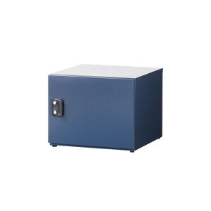 【車上渡し】(組立完成品) SDS エス・ディ・エス 宅配キーパー tumikiシリーズ TK130-RN-R ラスティックネイビー 右開き (梱包重量/箱数:13kg×1箱) | 大容量 おしゃれ 戸建 オススメ 2段 3段 縦型 屋