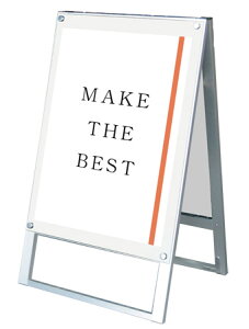 常盤精工 ポスタースタンド ポスター用スタンド看板 B2両面ホワイト PSSK-B2RW | 日本製 ポスターパネル ポスターフレーム 広告ボード 店舗看板 案内掲示板 掲示 |