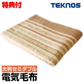 テクノス 洗える掛敷毛布 大判セミダブルサイズ EM-8013 TEKNOS 電気毛布 毛布 大きいサイズ セミダブル ダニ退治 洗える 洗濯可 冬 掛け 足元ヒーター 足温機 敷き 暖房 電気掛け敷毛布 敷毛布 電気敷毛布 電気敷き毛布 電気ブランケット
