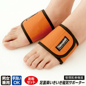 日本製 管理医療機器 足裏楽いきいき磁気サポーター 左右セット 足裏 磁気サポーター 磁器サポーター 医療機器 疲れ 冷え 改善 サポーター 磁気治療器 足裏サポーター 足 足裏用サポーター