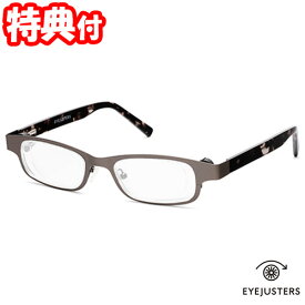 アイジャスターズ 度数可変シニアグラス これ1本 オックスブリッジ リーディンググラス メガネ 眼鏡 めがね 老眼鏡 左右独立調整可能 EYEJUSTERS 送料無料