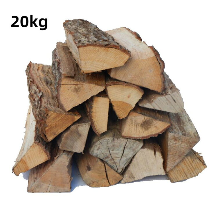 楽天市場】【1箱】薪 乾燥薪 ナラ・クヌギ・カシ 送料無料 20kg  