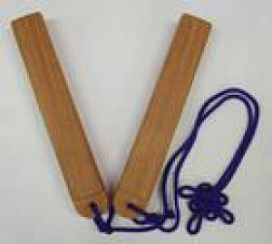 No.4 手づくり拍子木・花梨(かりん)26 拍子木  お祭り用品 祭り 火の用心   素彫り彫刻又は金文字彫刻できます(別料金) 送料無料