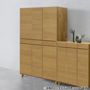 ★4時間限定クーポン+P3倍★ 下駄箱 大川家具 シューズボックス 玄関収納 シューズラック 玄関 収納 スリム 靴箱 おしゃれ ハイタイプ 幅104 耐震 木 北欧 北欧風 耐震ダボ ゴールド 104H 国産
