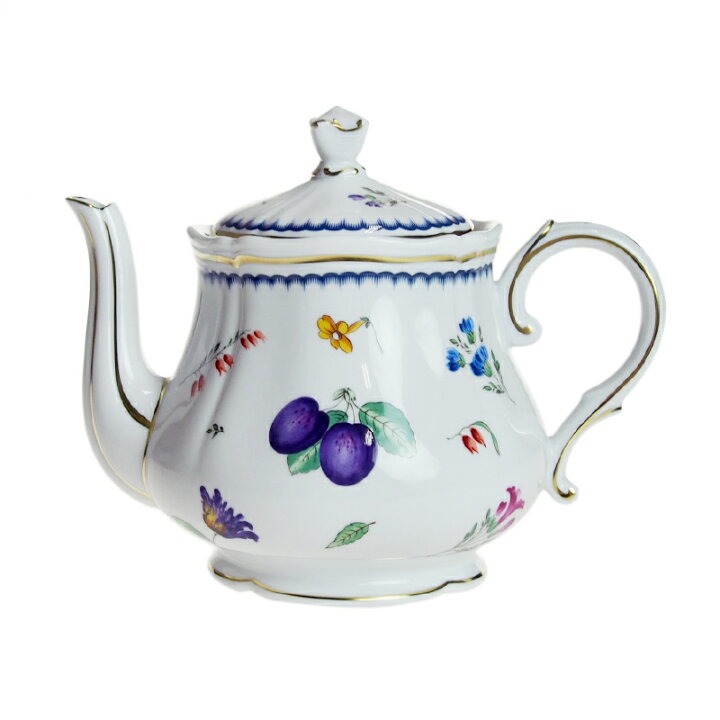 楽天市場】ジノリ1735 イタリアンフルーツ ティーポット[S] 680ml 3678 