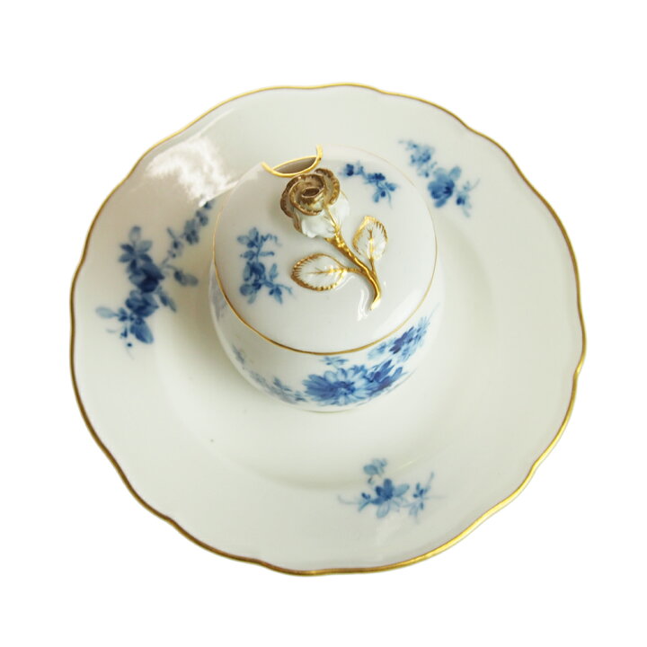 楽天市場】アンティークマイセン (Meissen)バラ アップリケ チョコ 
