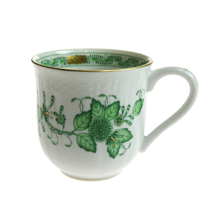楽天市場】ヘレンド (HEREND) インドの華 グリーン FV マグカップ 1739 
