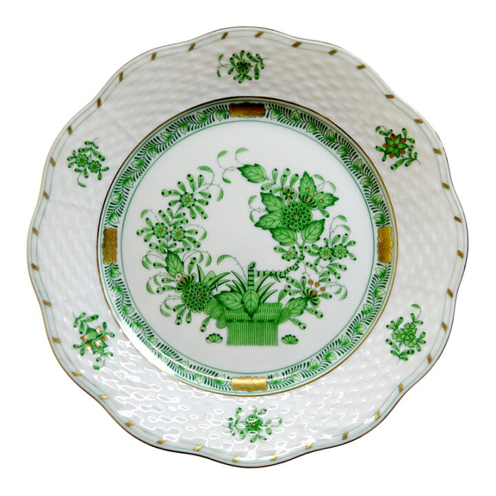 楽天市場】【マラソン特価】 ヘレンド (HEREND) FV インドの華グリーン 