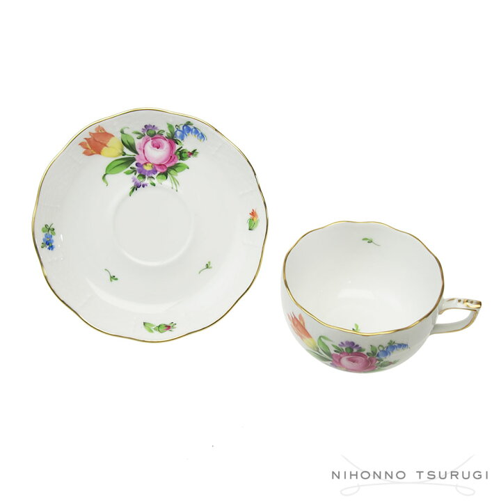 楽天市場】ヘレンド (HEREND) BT-1 チューリップの花束 ティー カップ 