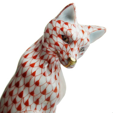 ヘレンド(HEREND)人形VHSP86きつねと猟犬【あす楽対応】