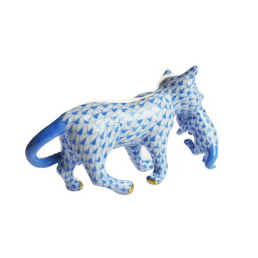 ヘレンド(HEREND)人形VHB子猫をくわえた猫05551