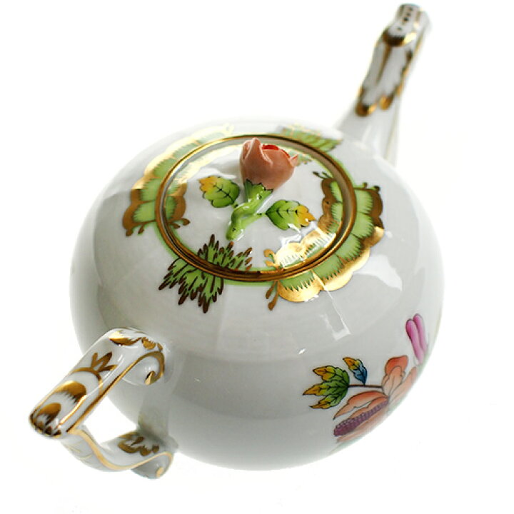 楽天市場】ヘレンド (HEREND) VBO ヴィクトリアブーケ ティーポット  