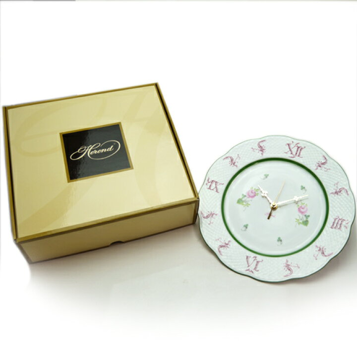 楽天市場】ヘレンド (HEREND) VRH ウィーンのバラ ウォールクロック  