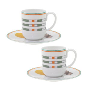 エルメス (HERMES) ソー・エルメス コーヒーカップ&ソーサーペア 055017P